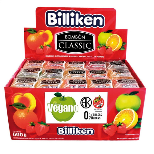BILLIKEN FRUTA 10g (60)..